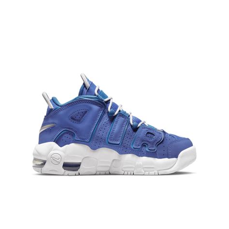 nike air uptempo blauw